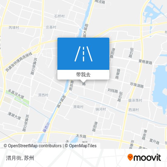 渭月街地图