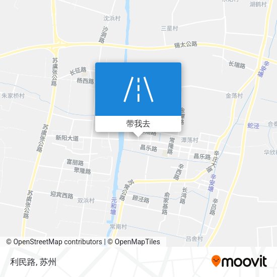 利民路地图