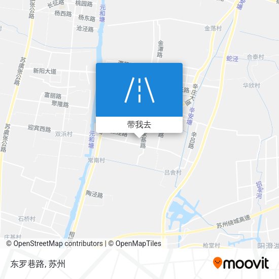 东罗巷路地图