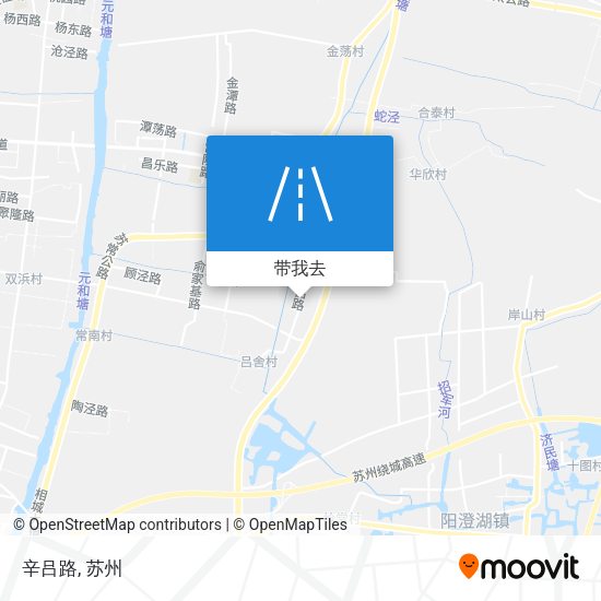 辛吕路地图