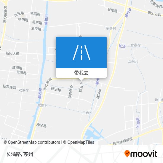 长鸿路地图