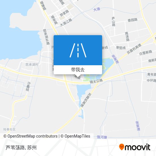 芦苇荡路地图