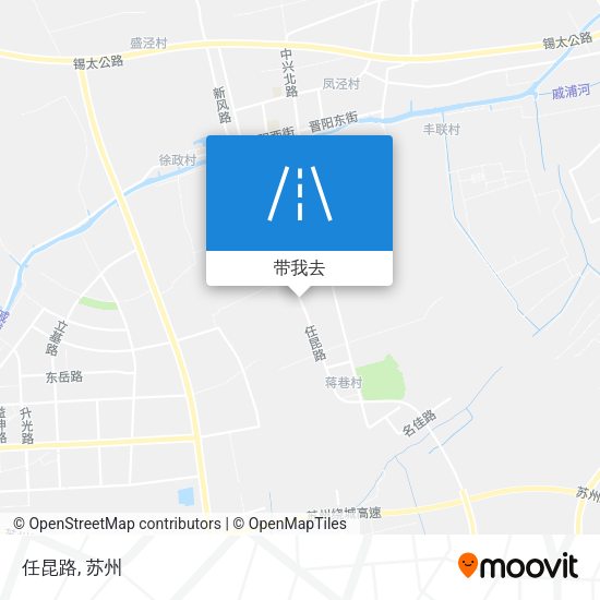 任昆路地图