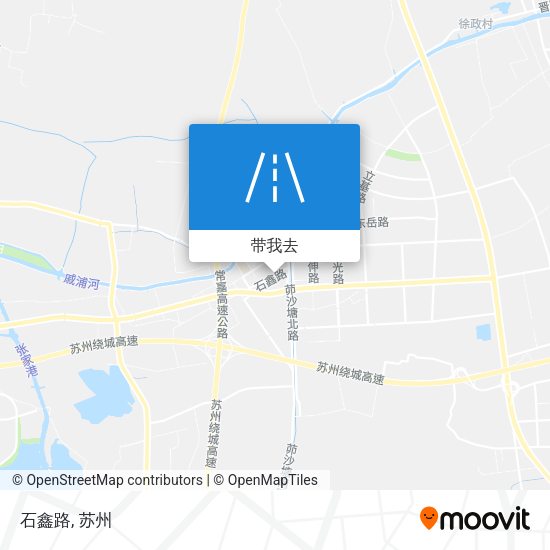 石鑫路地图