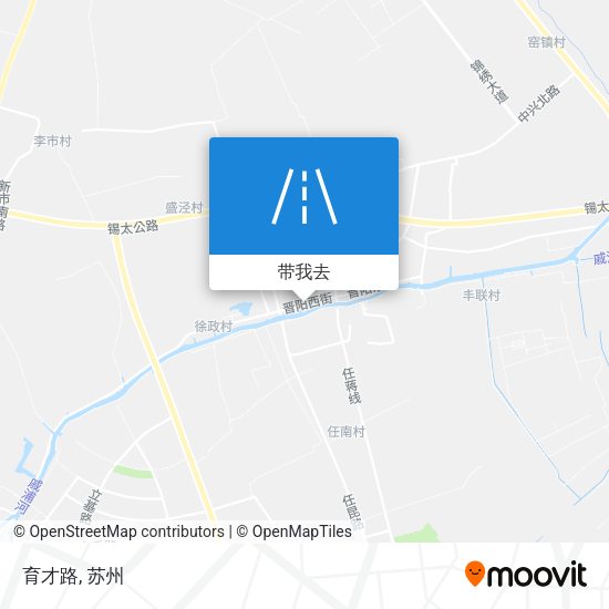 育才路地图