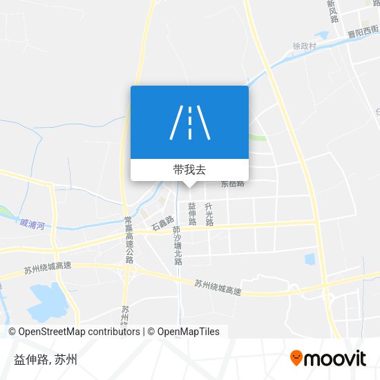 益伸路地图
