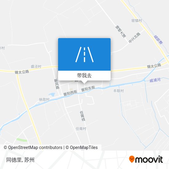 同德里地图