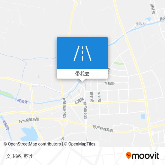 文卫路地图