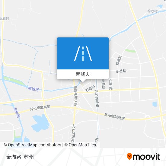 金湖路地图