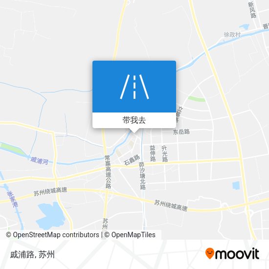 戚浦路地图