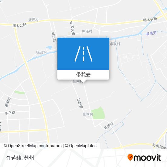 任蒋线地图