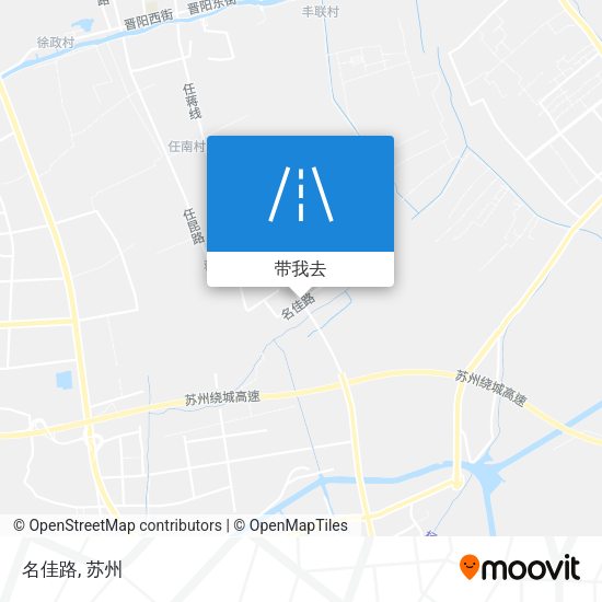 名佳路地图