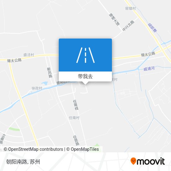 朝阳南路地图