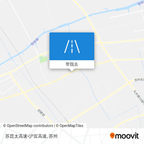 苏昆太高速•沪宜高速地图