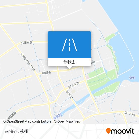 南海路地图