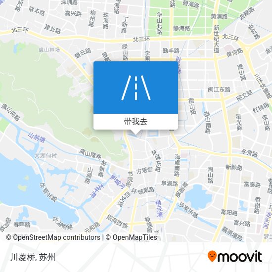 川菱桥地图