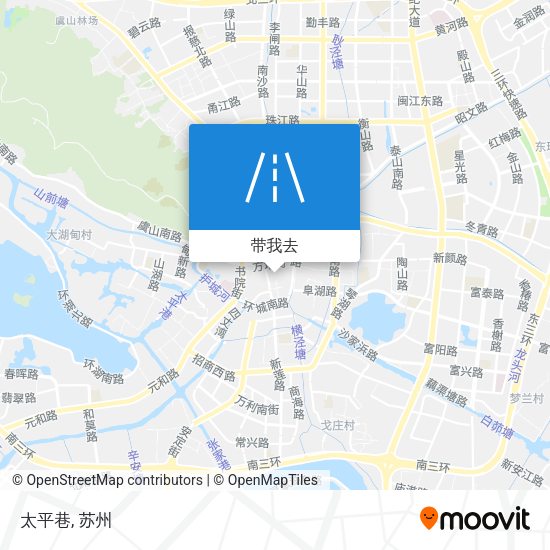 太平巷地图