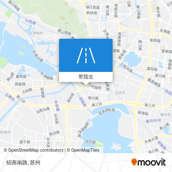 招商南路地图