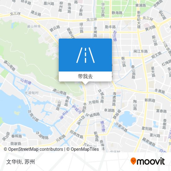 文华街地图
