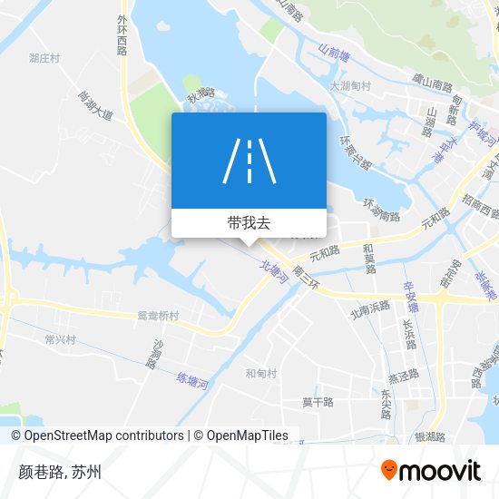 颜巷路地图