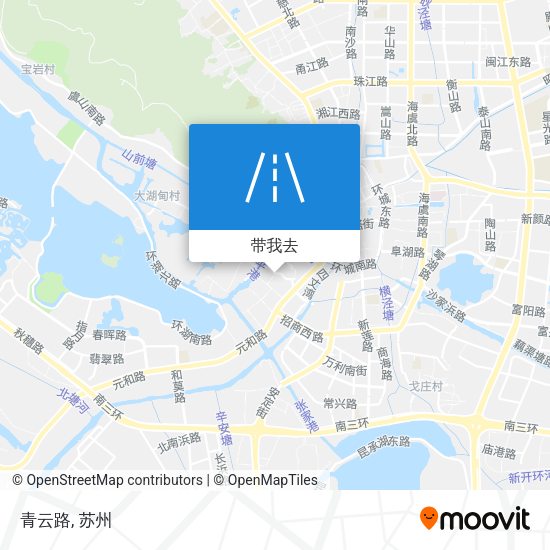青云路地图