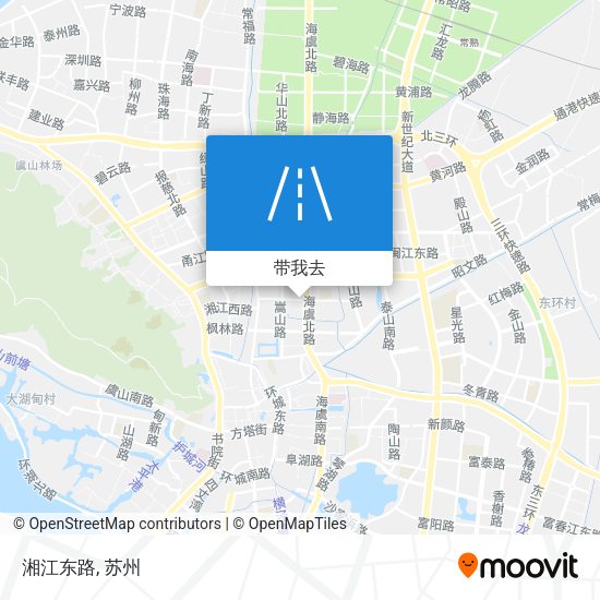 湘江东路地图