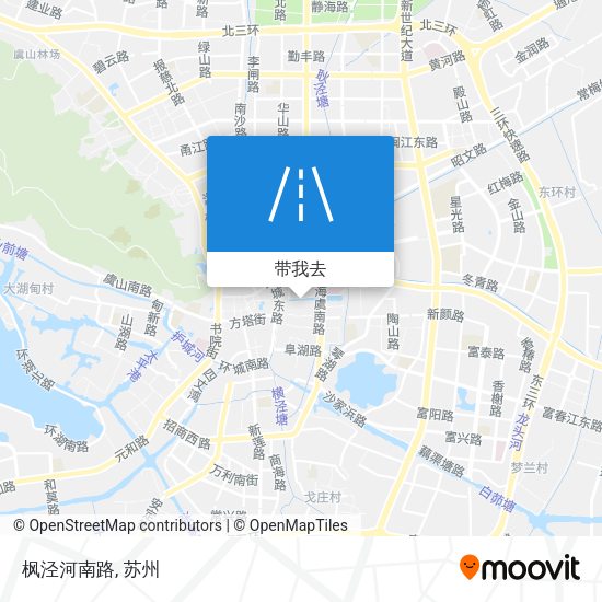 枫泾河南路地图