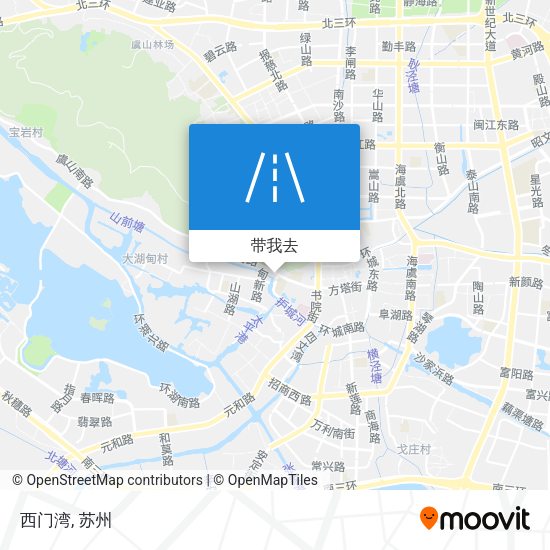 西门湾地图