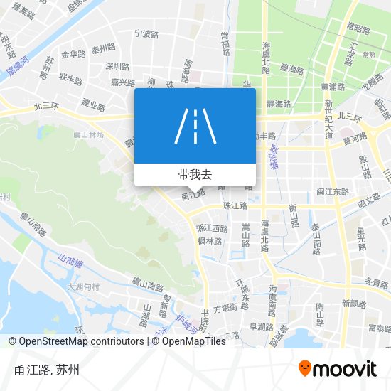 甬江路地图