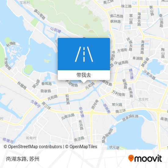 尚湖东路地图