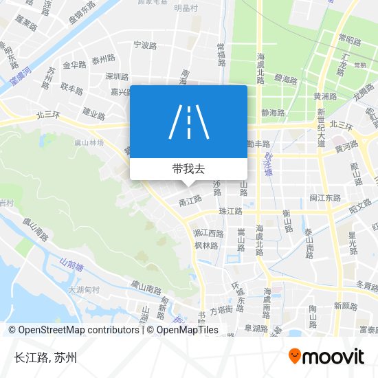 长江路地图