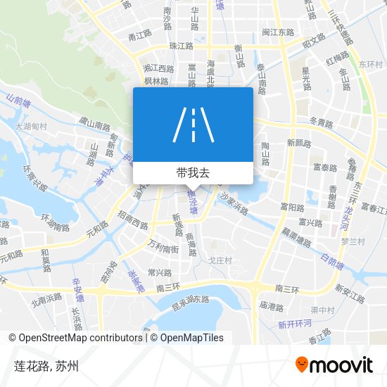 莲花路地图