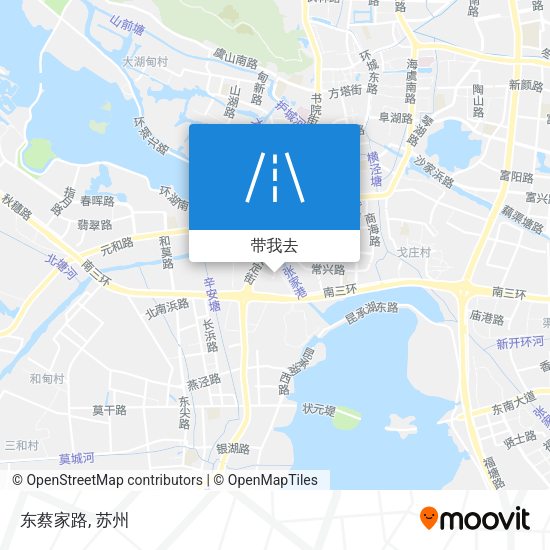 东蔡家路地图