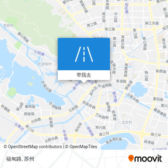 福甸路地图
