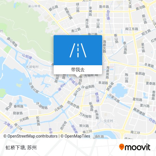 虹桥下塘地图