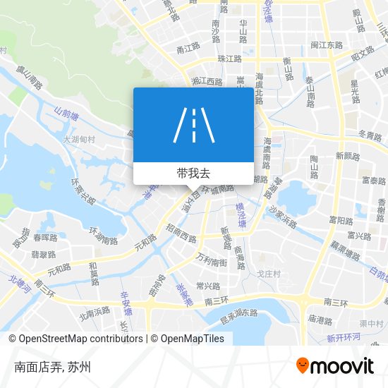南面店弄地图