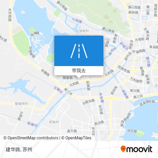 建华路地图