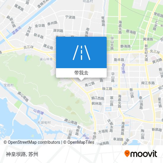 神皇坝路地图