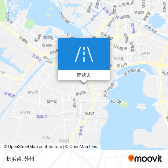 长浜路地图