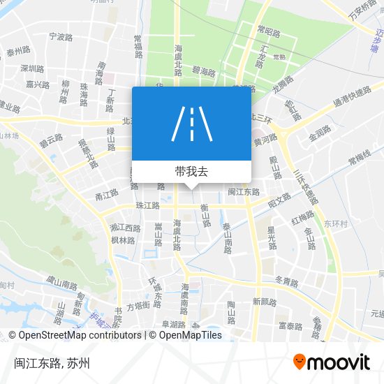 闽江东路地图