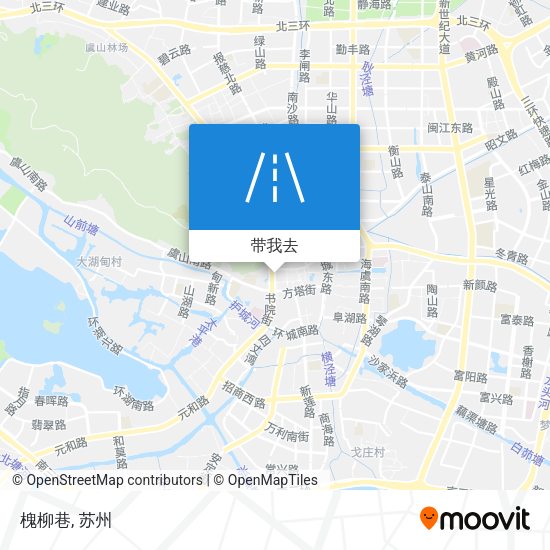 槐柳巷地图