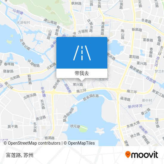 富莲路地图