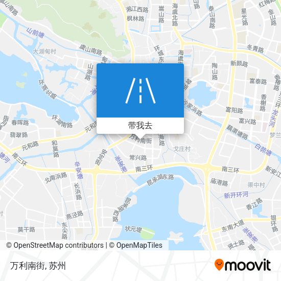 万利南街地图