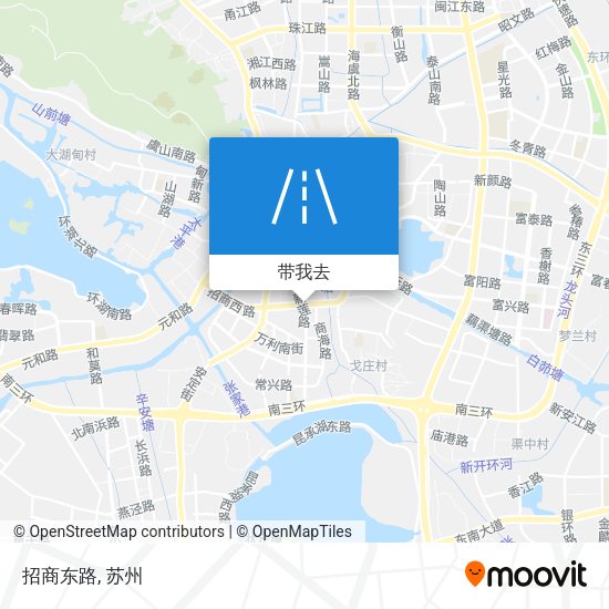 招商东路地图