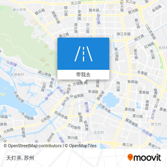 天灯弄地图