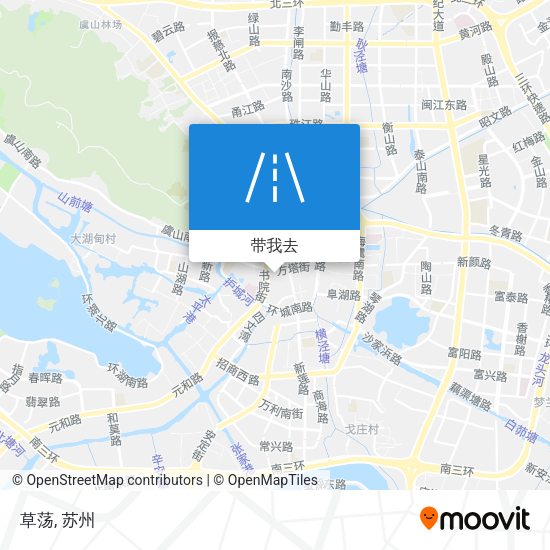草荡地图