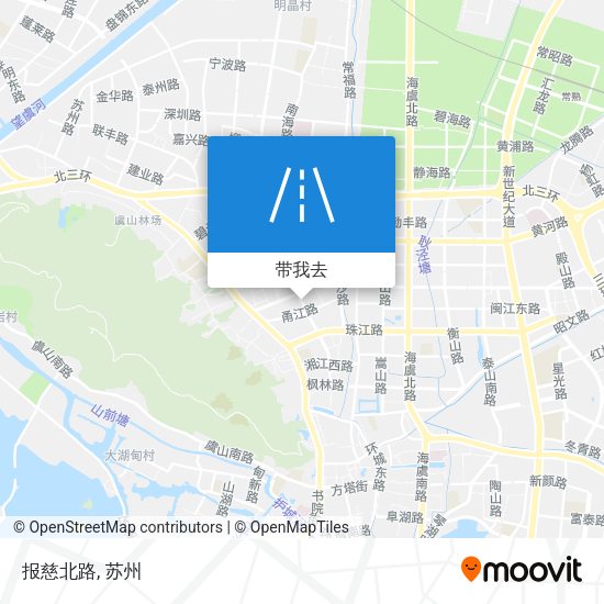 报慈北路地图