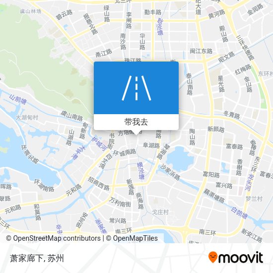 萧家廊下地图