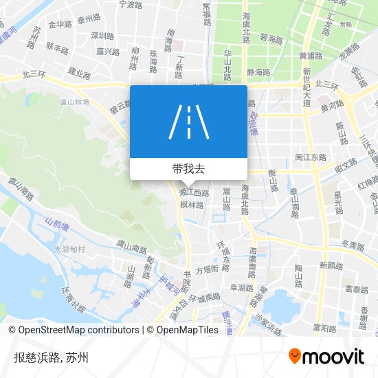 报慈浜路地图