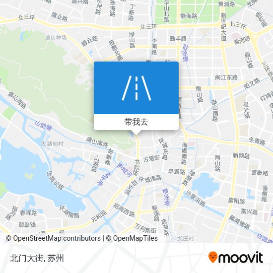 北门大街地图